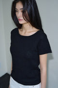 sis-a-ss-25-slack-linen-boat-neck-half-knit-/-black