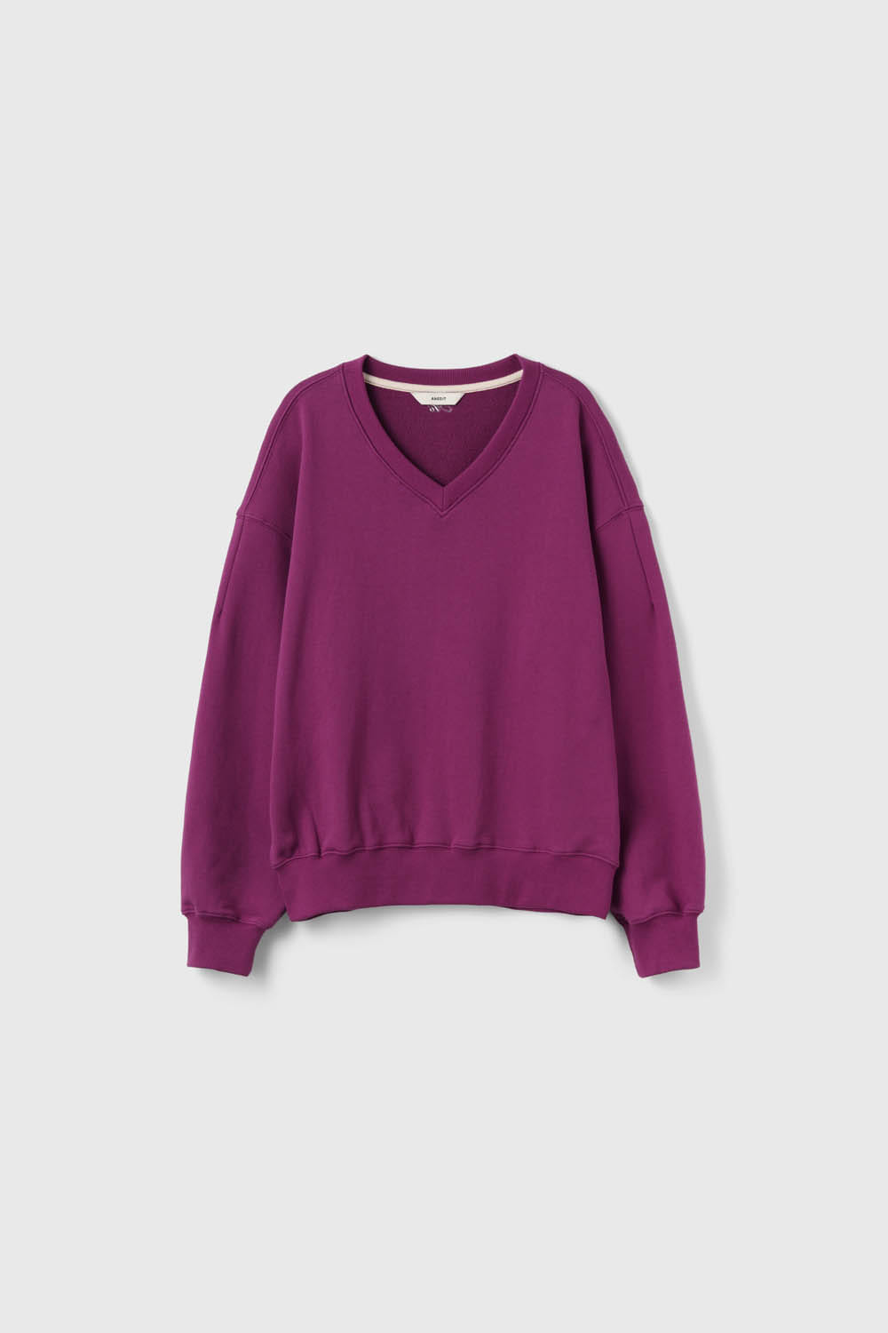 anedit-fw-26-i-aria-v-neck-sweatshirt-plum-black-s