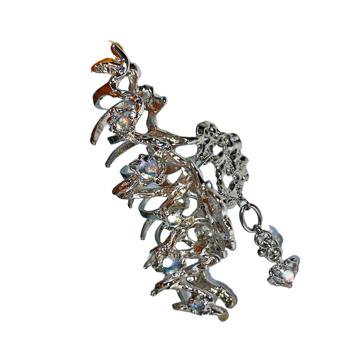 3amgang-seasonless-pierced-gemstone-heart-hairpin