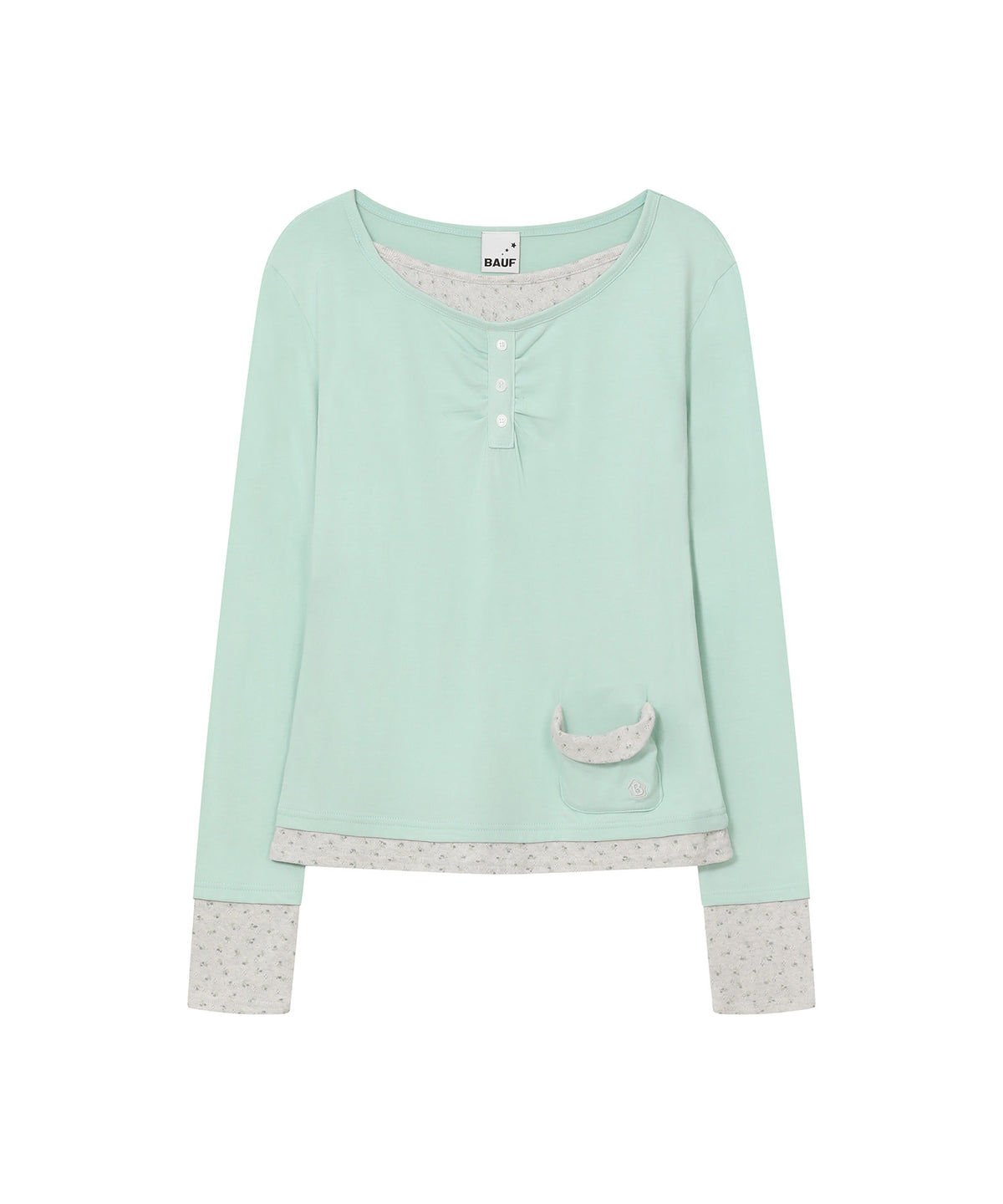 bauf-fw-26-floral-layered-pocket-long-sleeve-t-shirt-mint-mint-s