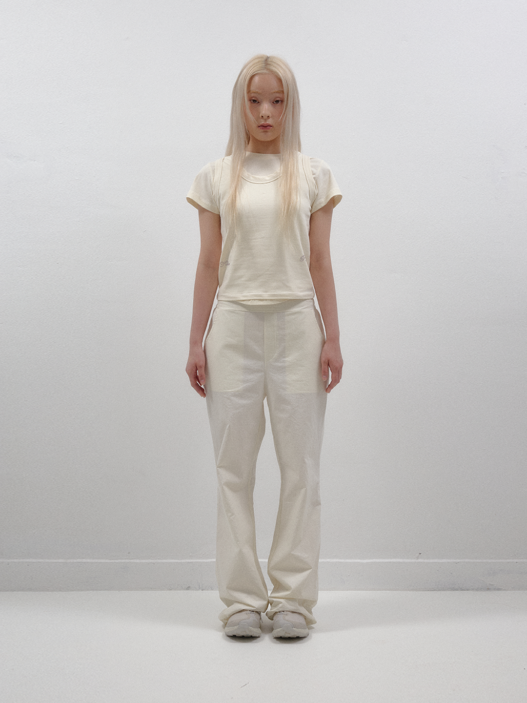 [PORICO] PORI CUBIC SUMMER  PANTS - LEMON