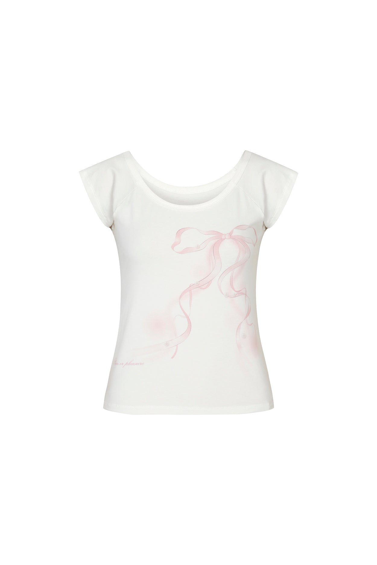 pain-or-pleasure-ss-25-vera-ribbon-tee-white