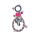 3amgang-seasonless-pink-ribbon-pearl-keychain