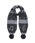 bauf-fw-26-star-melody-pom-pom-scarf-charcoal-charcoal-s