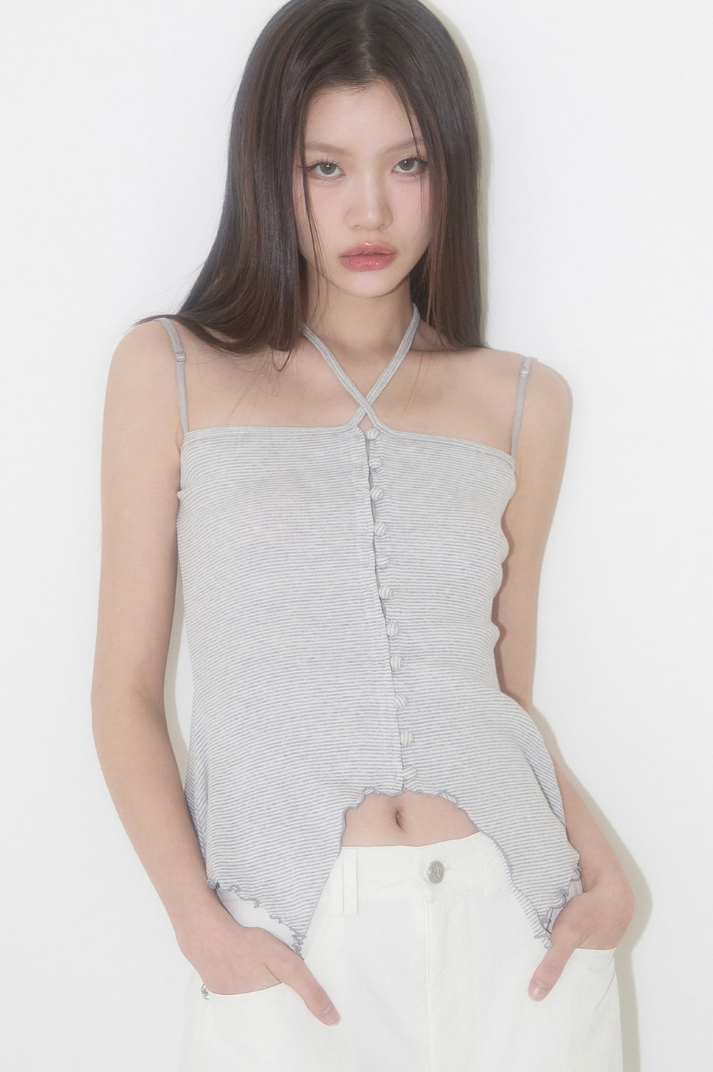 illigo-ss-25-button-flare-sleeveless-gray