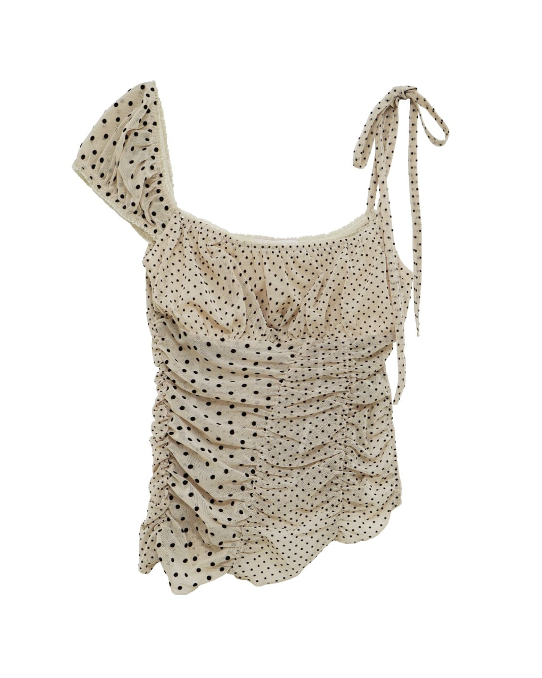 hetit-ss-25-unbalance-dot-shirring-top-beige-beige-s