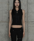 etre-au-sommet-ss-26-halter-back-circle-corset-collar-sleeve-black-black-s