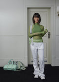 woohwa-fw-26-wrinkle-mesh-turtleneck-green-green-s