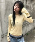 lartigent-fw-26-l23-slim-tencel-t-shirt-yellow-yellow-s