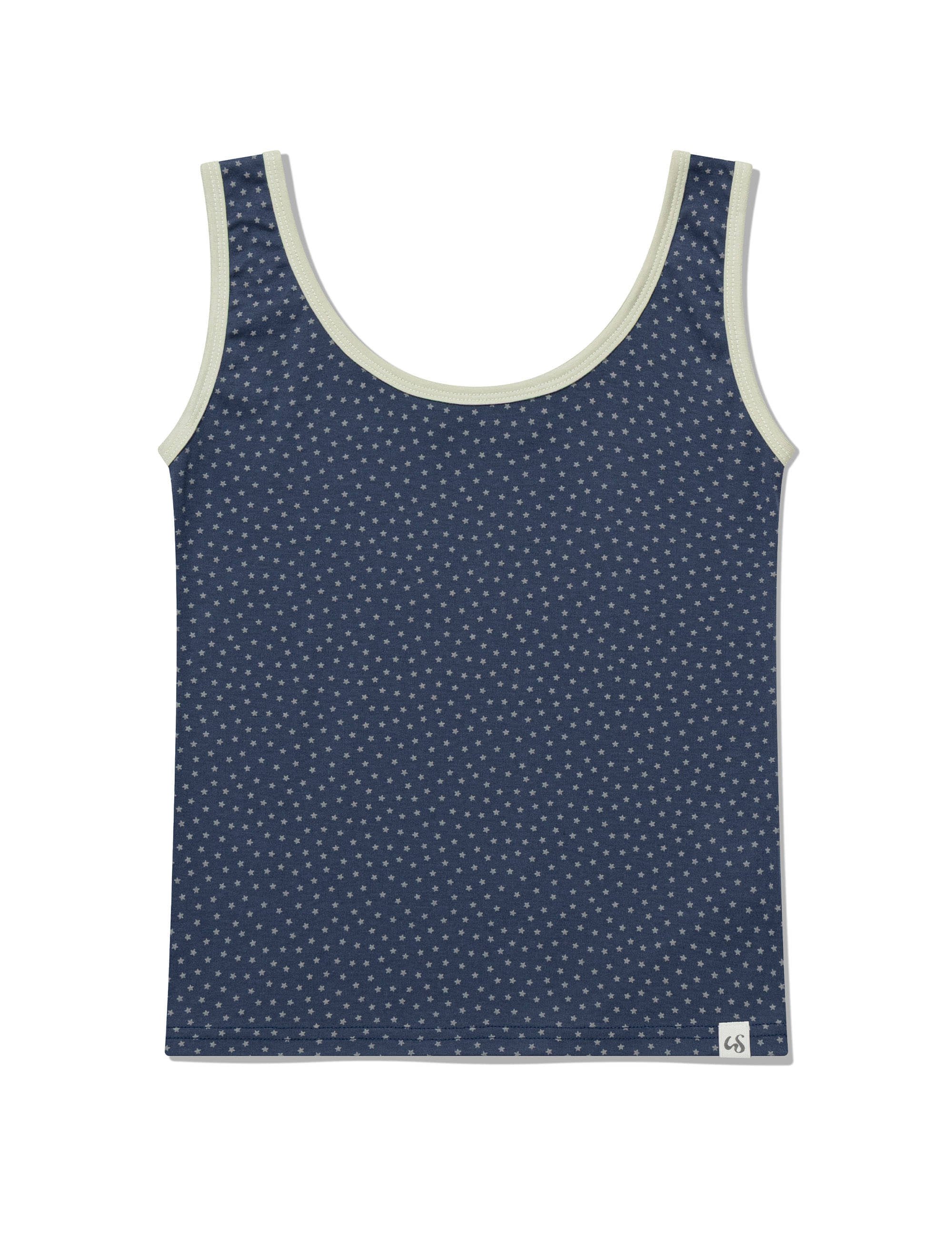 uglyshadow-ss-26-star-contrast-sleeveless-navy-navy-s