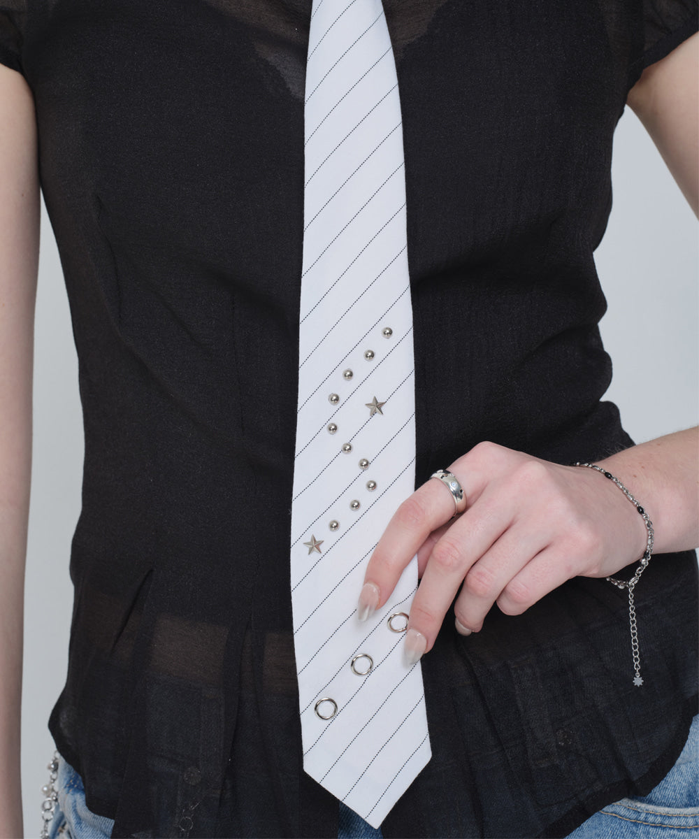 xanadu-ss-26-xnd-stud-line-tie-white-s