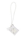 NARIOBJET  Nareaf blurry card wallet white