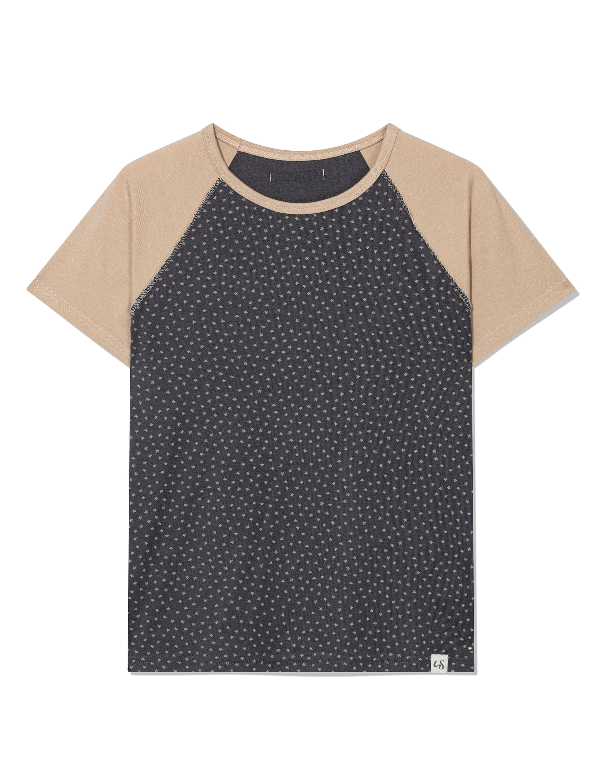 uglyshadow-ss-26-star-contrast-raglan-t-shirt-charcoal-charcoal-s