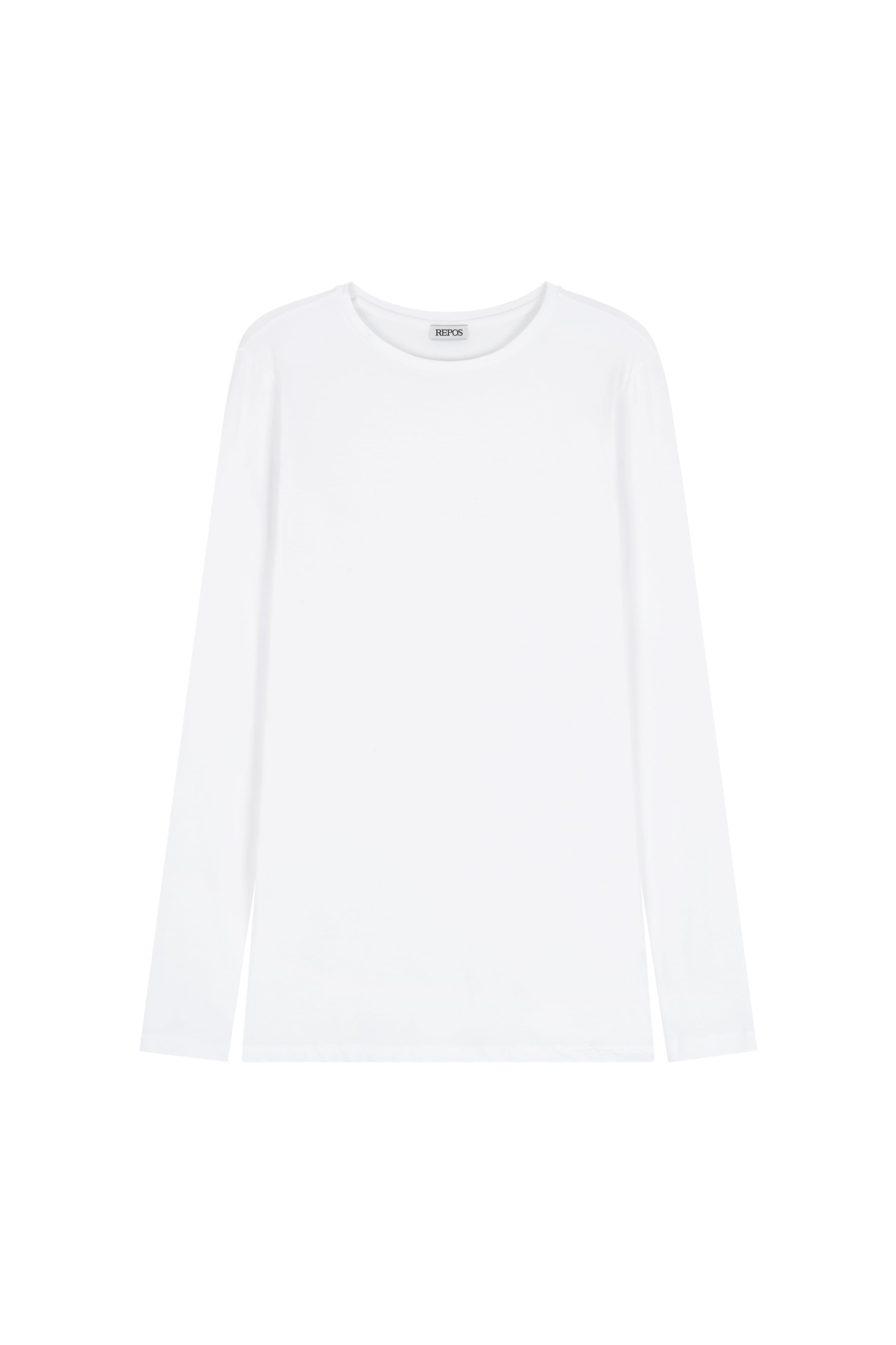 repos-ss-26-slim-fit-long-sleeve-t-shirt-white-white-s