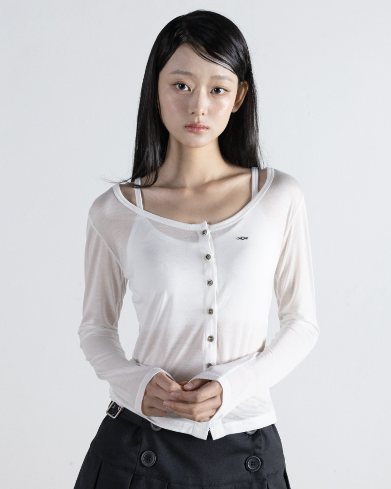 magoren-seoul-fw-26-metal-tri-clips-slim-fit-tencel-cardigan-white-white-s