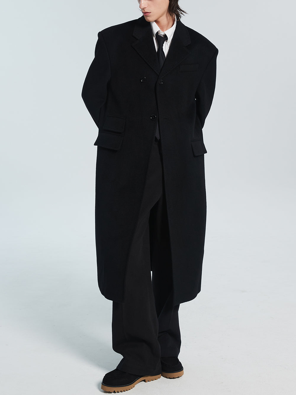 racleur-ss-26-ag-3button-single-tailored-long-coat-black-s