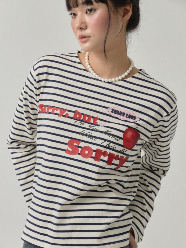 sorry-too-much-love-ss-26-print-marine-stripe-t-shirt-ivory-ivory-s