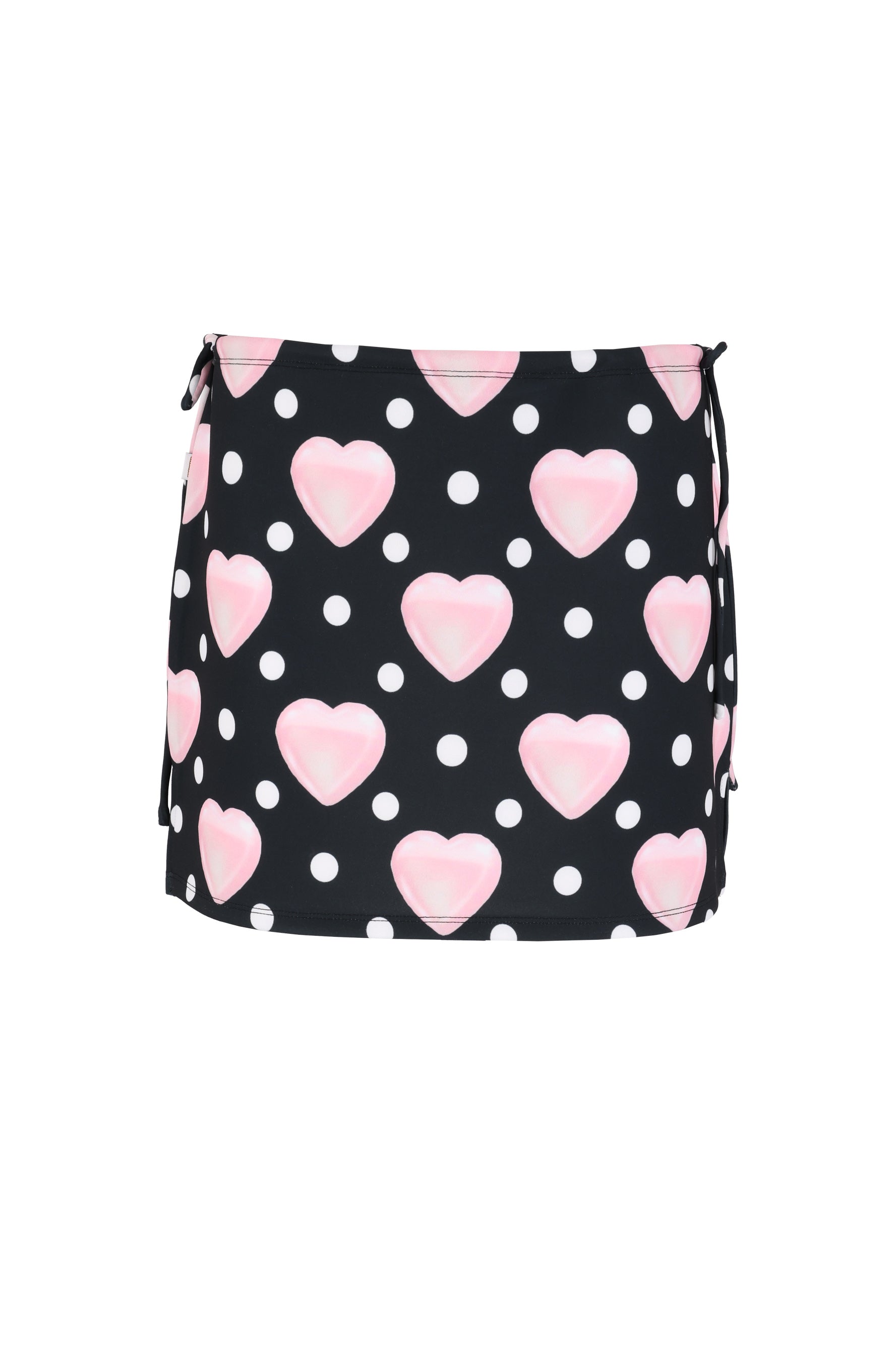 kichica-ss-25-layered-heart-dot-mini-skirt