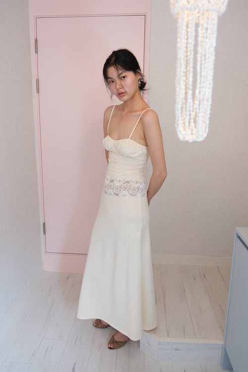 losesleepover-ss-26-lace-meadow-dress-cream-cream-s