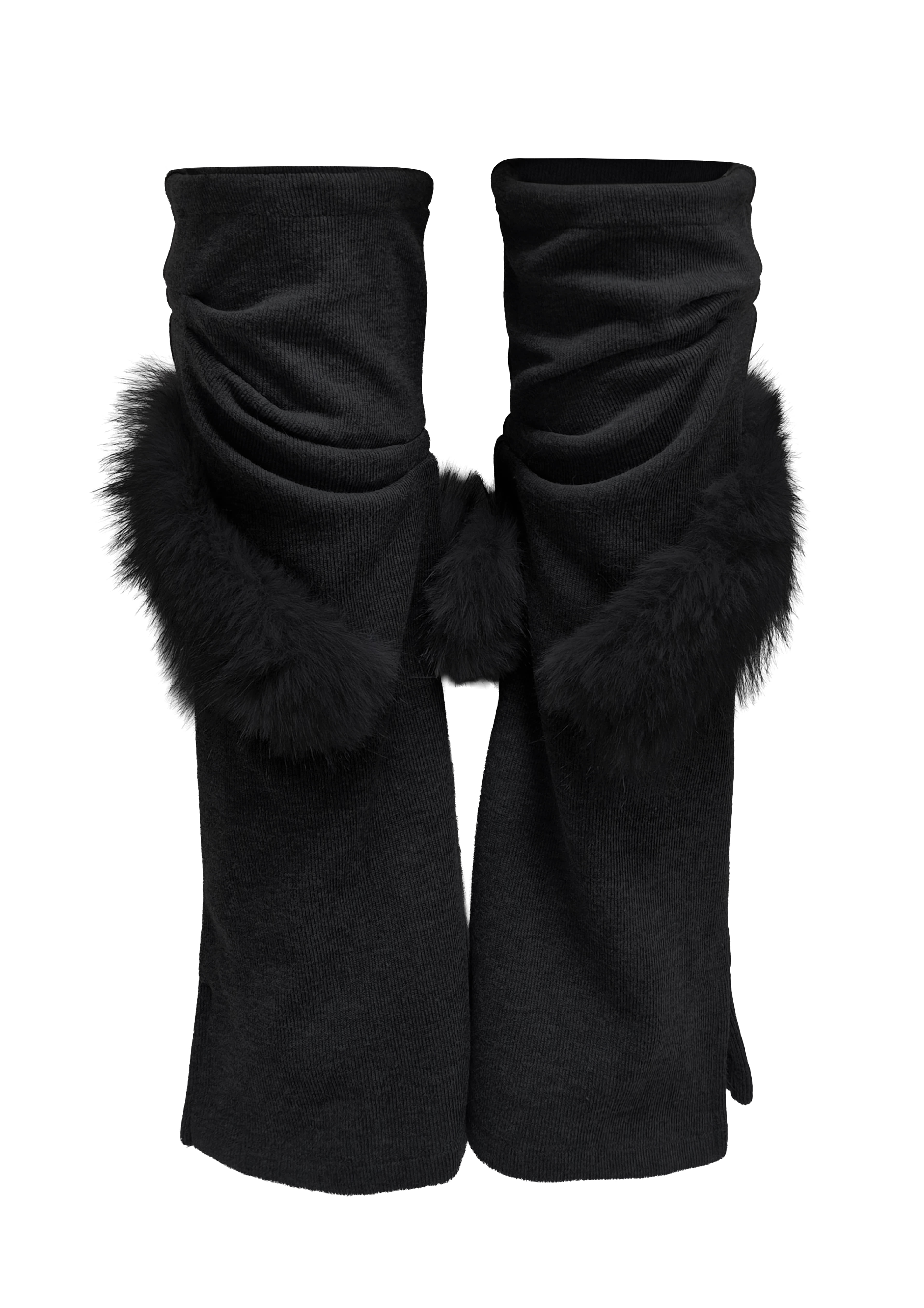 jungdo-ss-26-curved-fur-leg-warmers-black-black-s