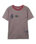dandel-ss-26-dd-argyle-applique-stripe-tee-red-red-s