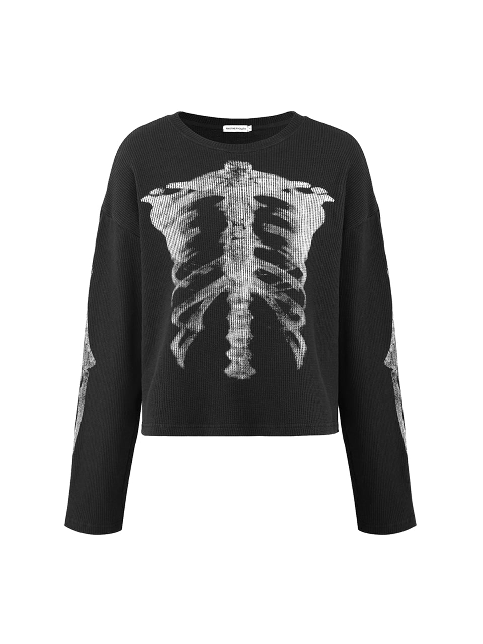 another-youth-ss-26-x-ray-waffle-long-sleeve-black-black-s