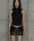etre-au-sommet-ss-26-zipper-halter-turtleneck-point-pocket-hoodie-black-black-s