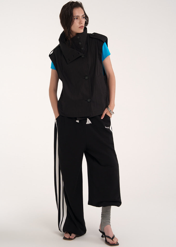 esc-studio-ss-26-trench-high-neck-vest-black-black-s