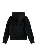 chemehc-fw-24-bow-zipup-hoodie-black