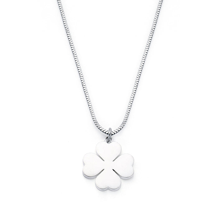 wandering-youth-ss-26-surgical-clover-necklace-silver-s