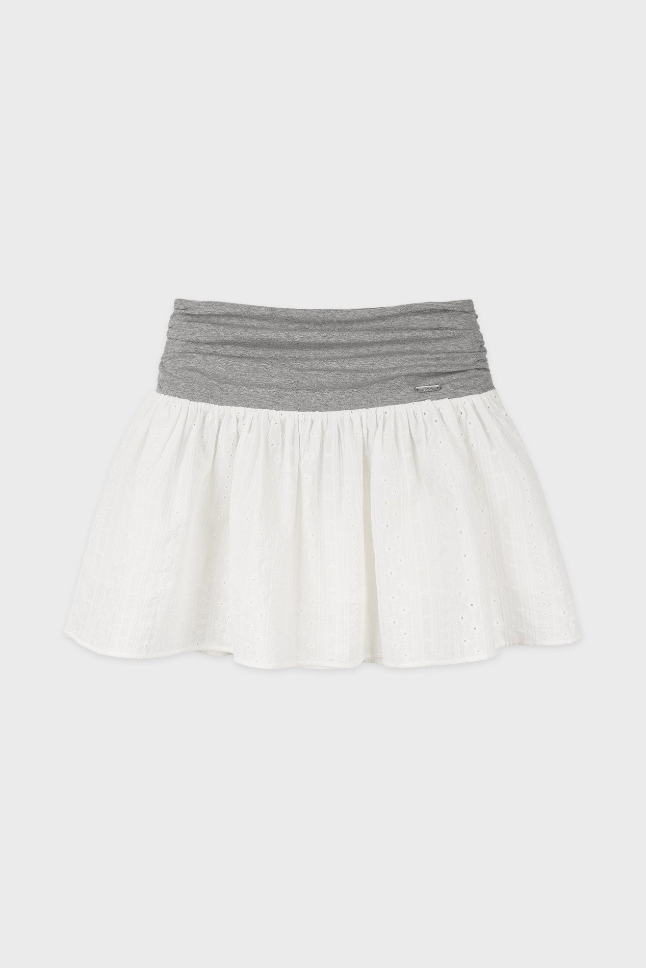 sinoon-ss-26-eyelet-mix-flare-skirt-white-white-s