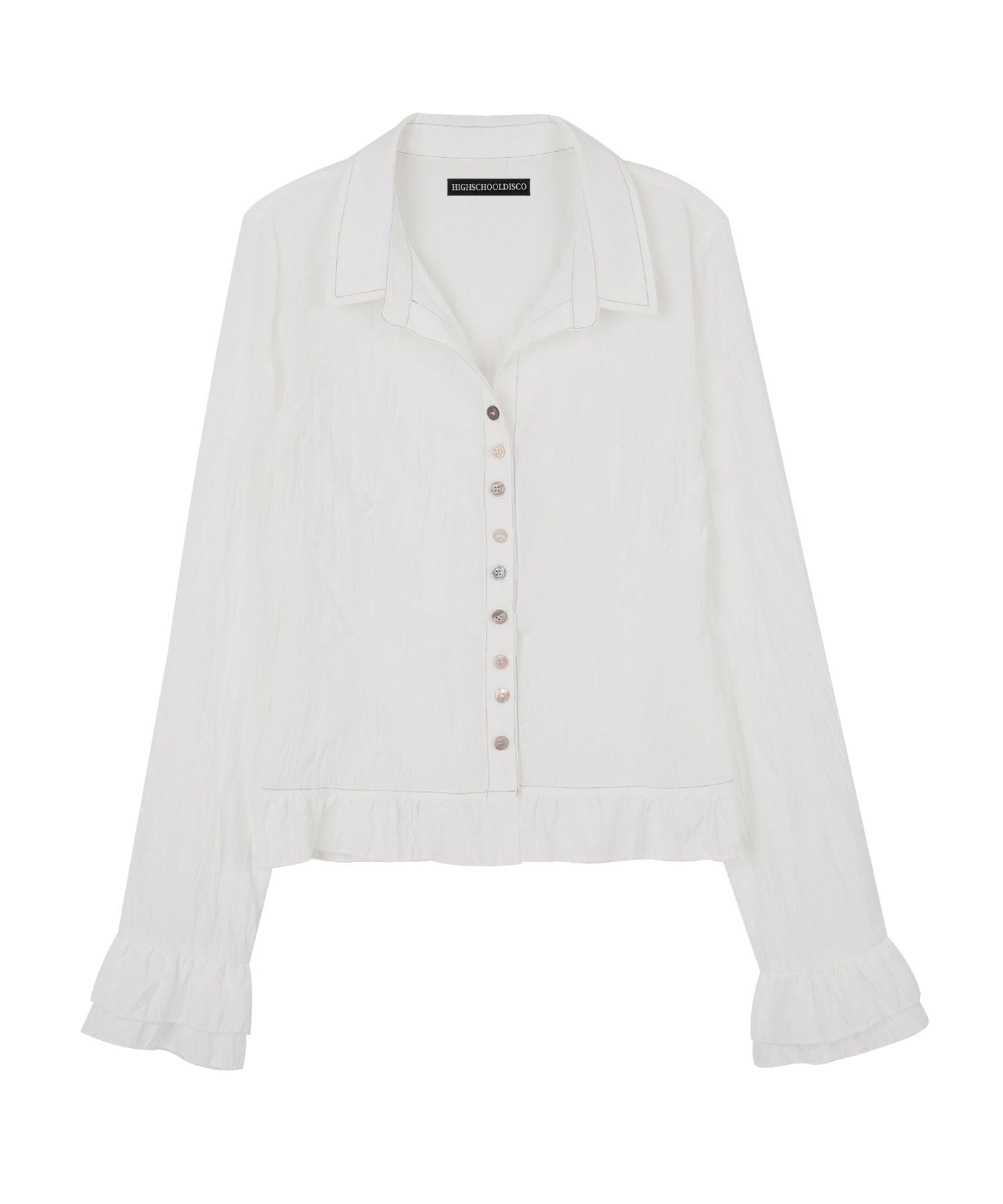 high-school-disco-fw-25-disco-button-shirt-white-s