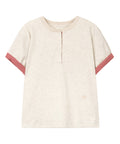 dandel-ss-26-dd-check-roll-up-henley-neck-tee-oatmeal-oatmeal-s