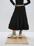plzproject-fw-25-middle-frill-skirt-black-black-s