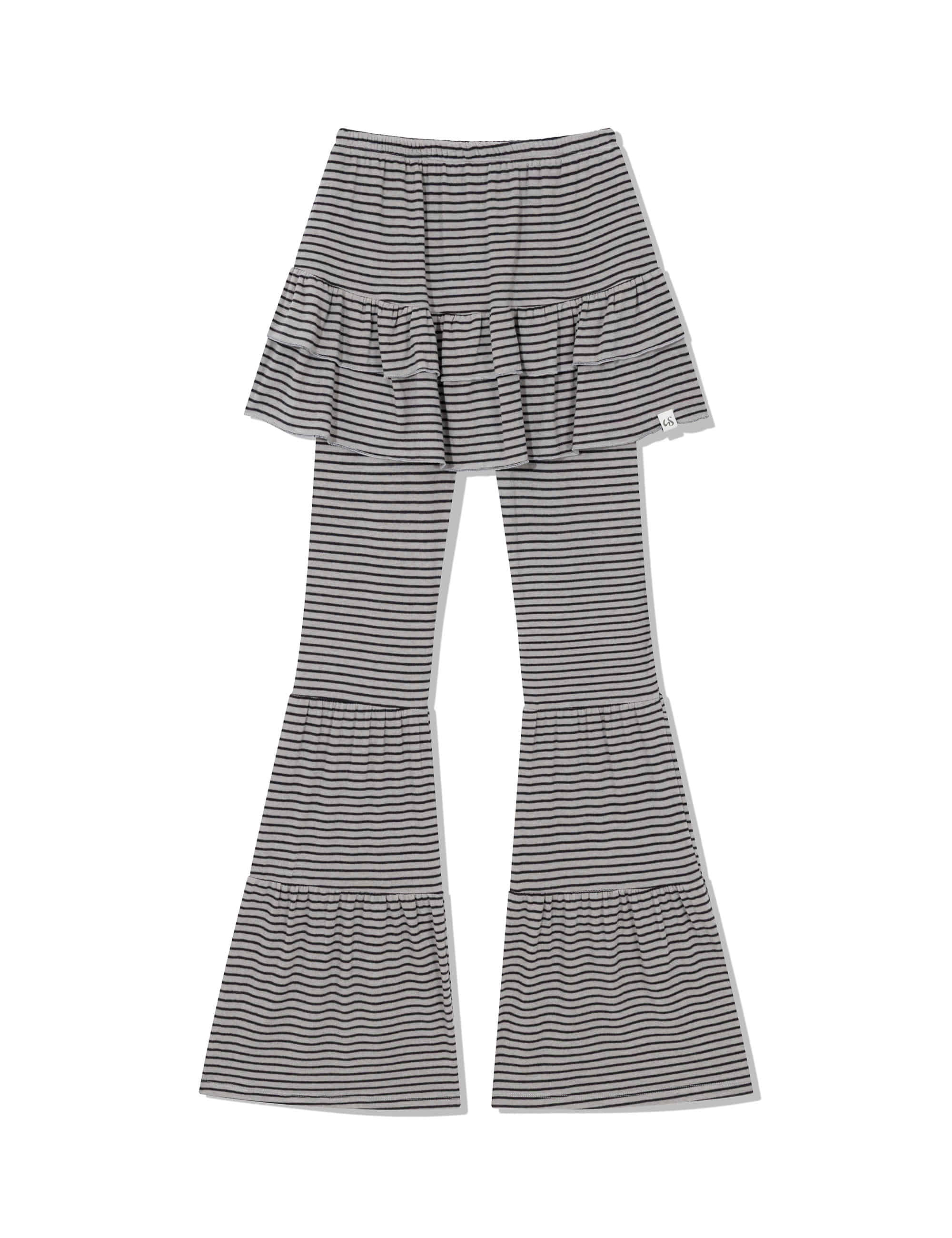 ugly-shadow-fw-25-cancan-stripe-skirt-pants-grey-grey-s