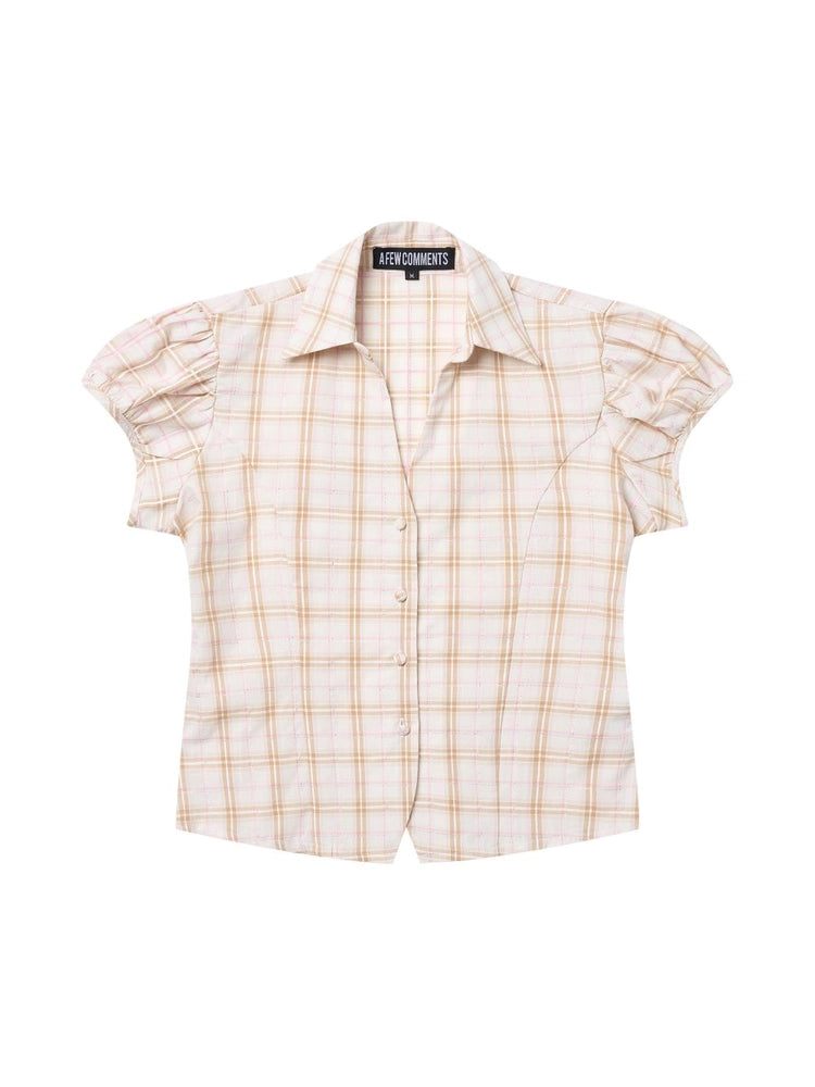 a-few-comments-ss-26-open-collared-glow-check-shirt-beige-beige-s