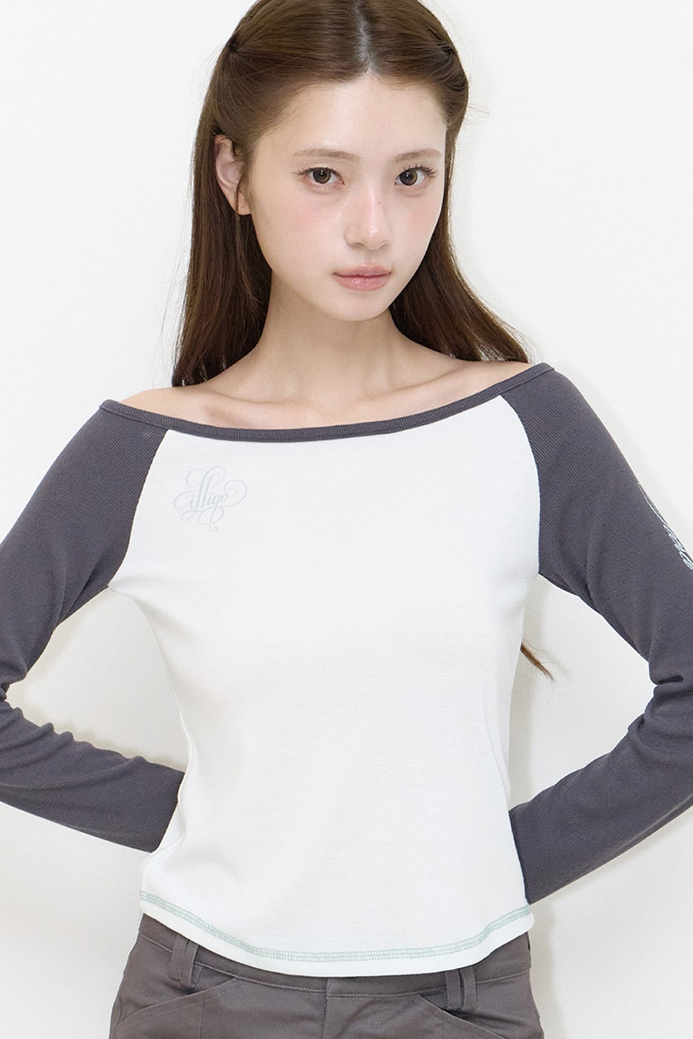 illigo-fw-26-lettering-contrast-long-sleeve-mint-mint-s