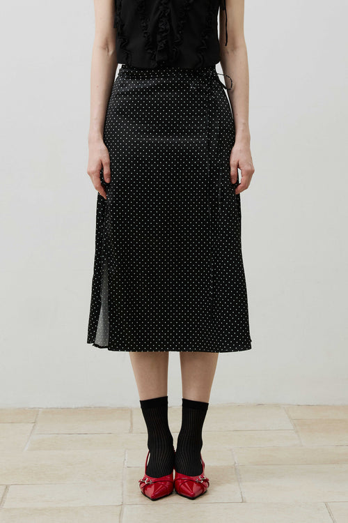 ari-ss-26-tiny-dot-slit-skirt-black-black-s