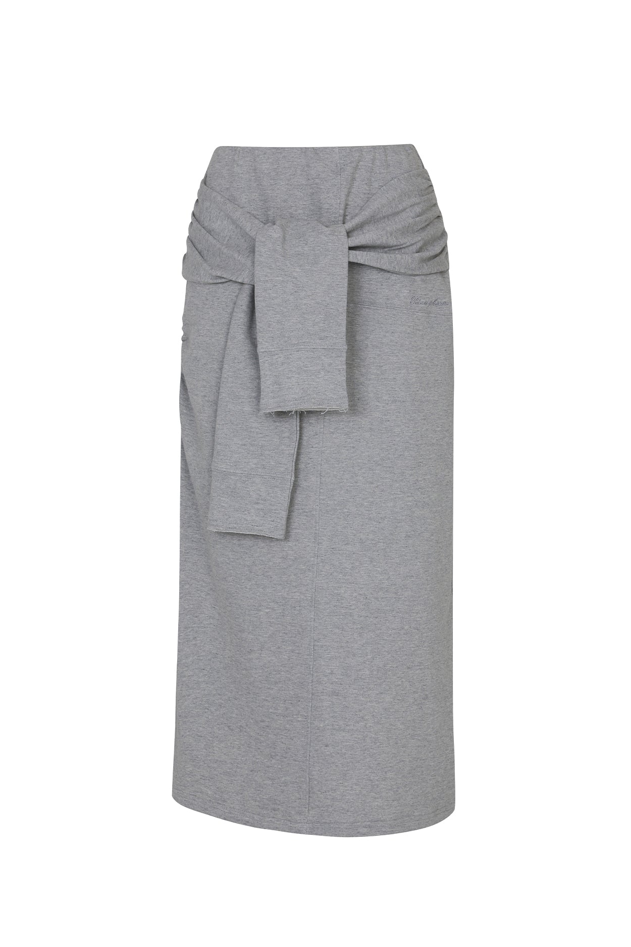 pain-or-pleasure-ss-26-tied-long-skirt-melange-grey-grey-s