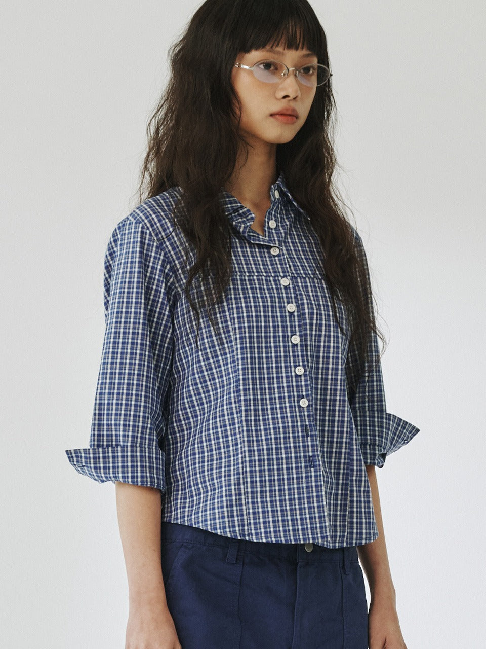 plzproject-ss-25-petite-check-shirt,-blue