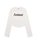 ames-worldwide-fw-25-basic-logo-longsleeve-tee-white-white-s