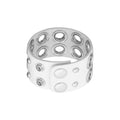 everybirthday-fw-25-eyelet-leather-bracelet-white-white-s