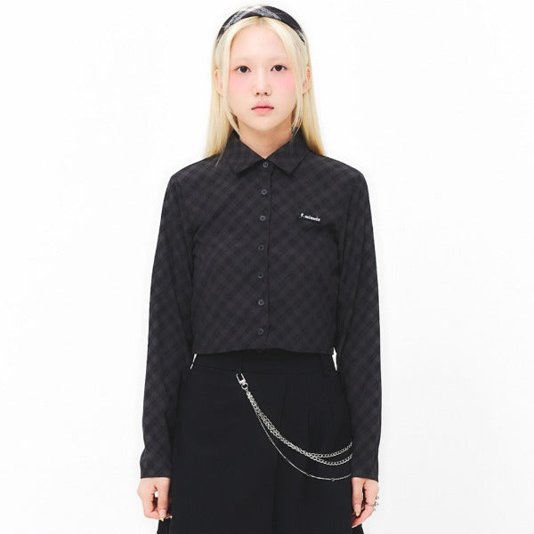 feverminute-ss-25-minute-check-crop-shirts-black-black-o