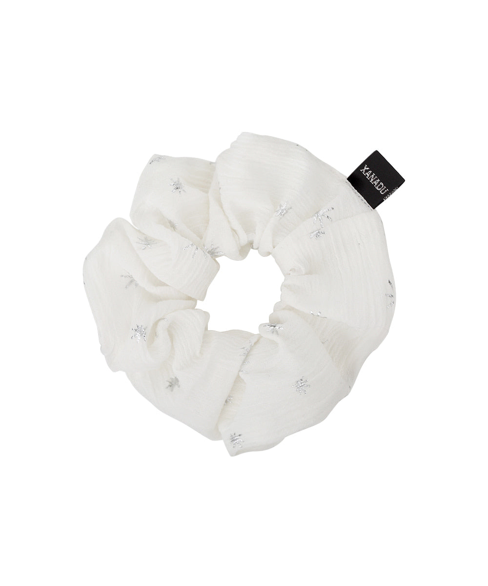 xanadu-ss-25-sparkle-scrunchie-white-white-o