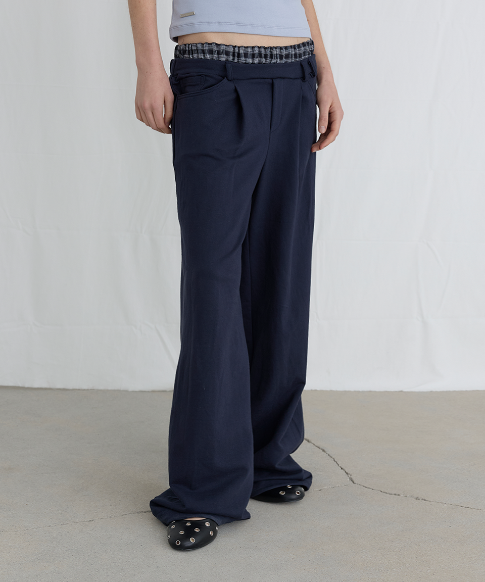 ordes-ss-25-underwear-layered-sweat-pants-navy