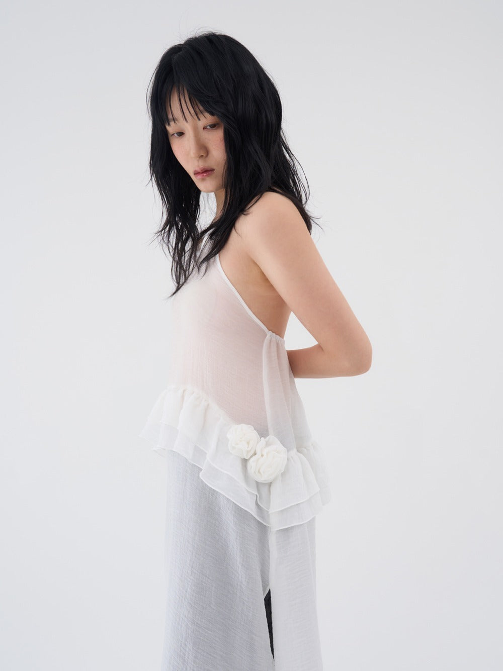 call-out-new-year-fw-25-floral-dress-white-white-s