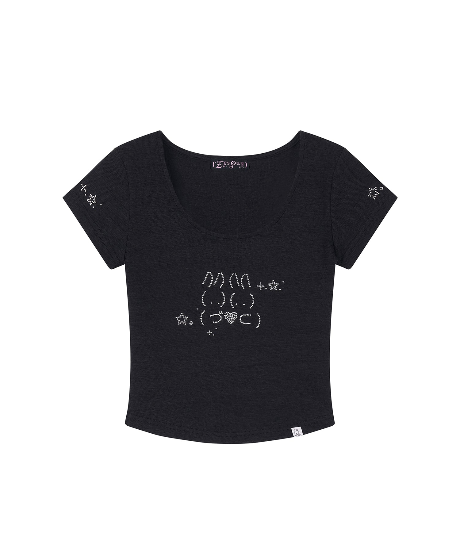 eessay-ss-26-t-k-rabbit-t-shirt-black-black-s