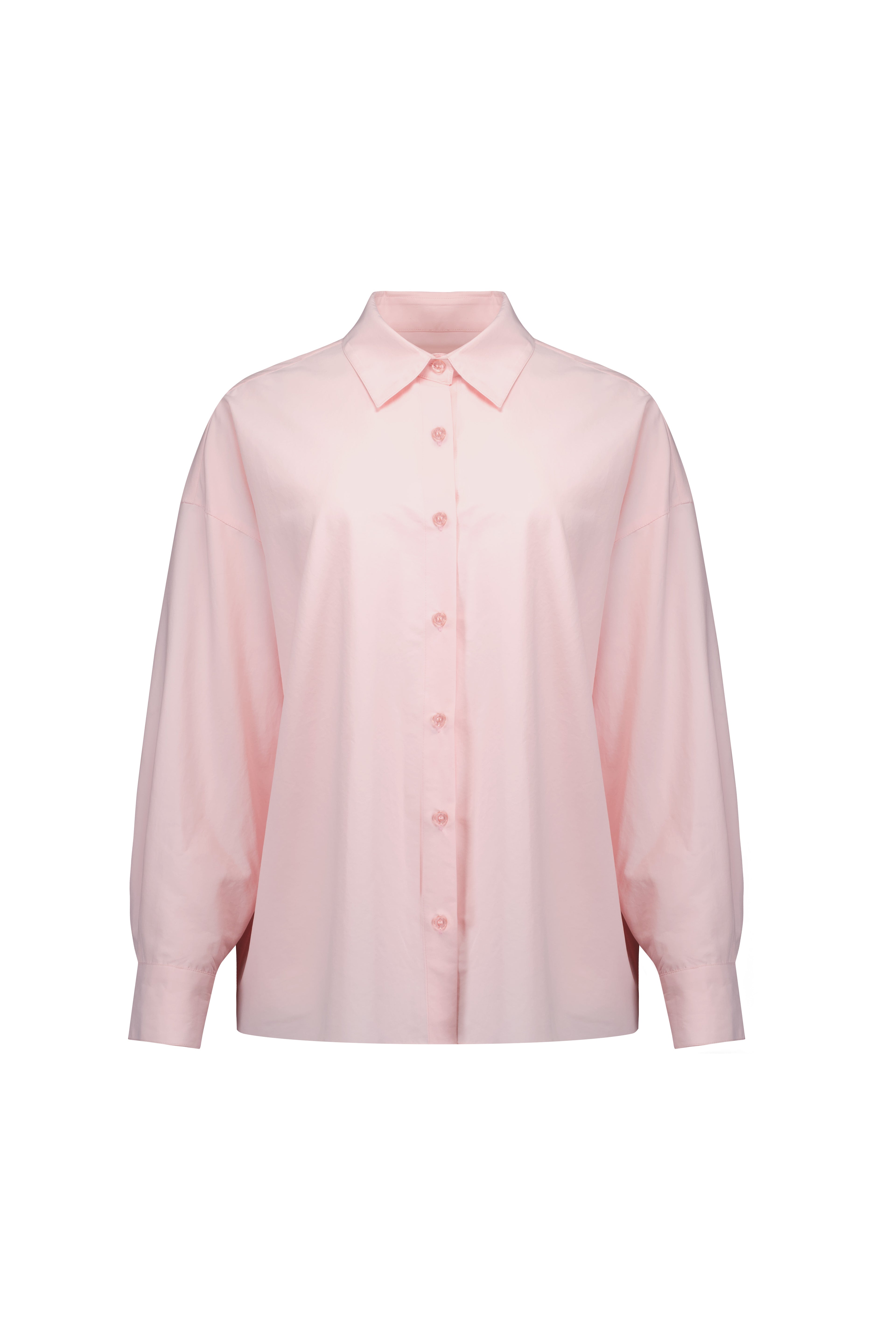 pokos-fosca-ss-26-soft-volume-shirt-pink-pink-s