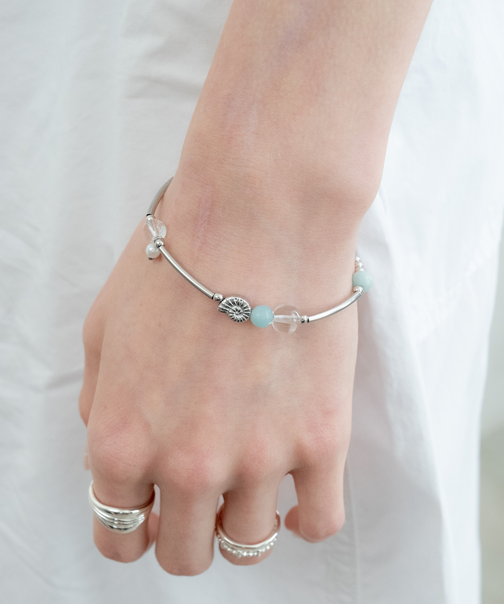 xanadu-ss-26-aqua-shell-bracelet-mint-mint-s