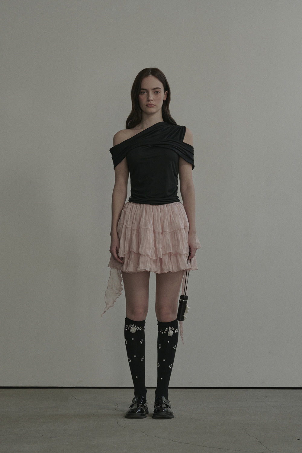 mausoleum-ss-25-opal-unbalanced-sheer-skirtpink